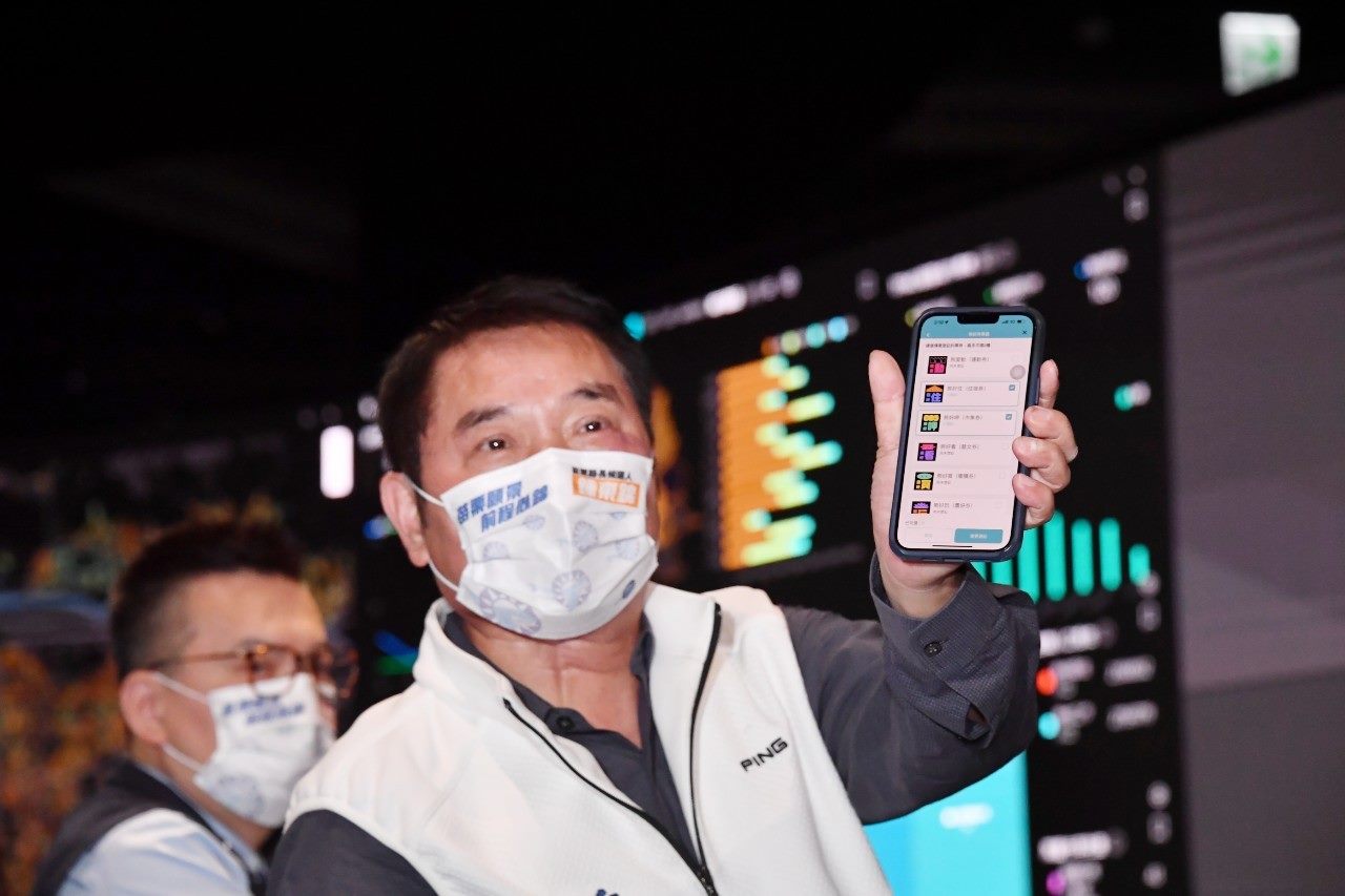 柯文哲分享數據治理經驗　盼提升整體國家效率！圖片來源：臺北市政府秘書處媒體事務組